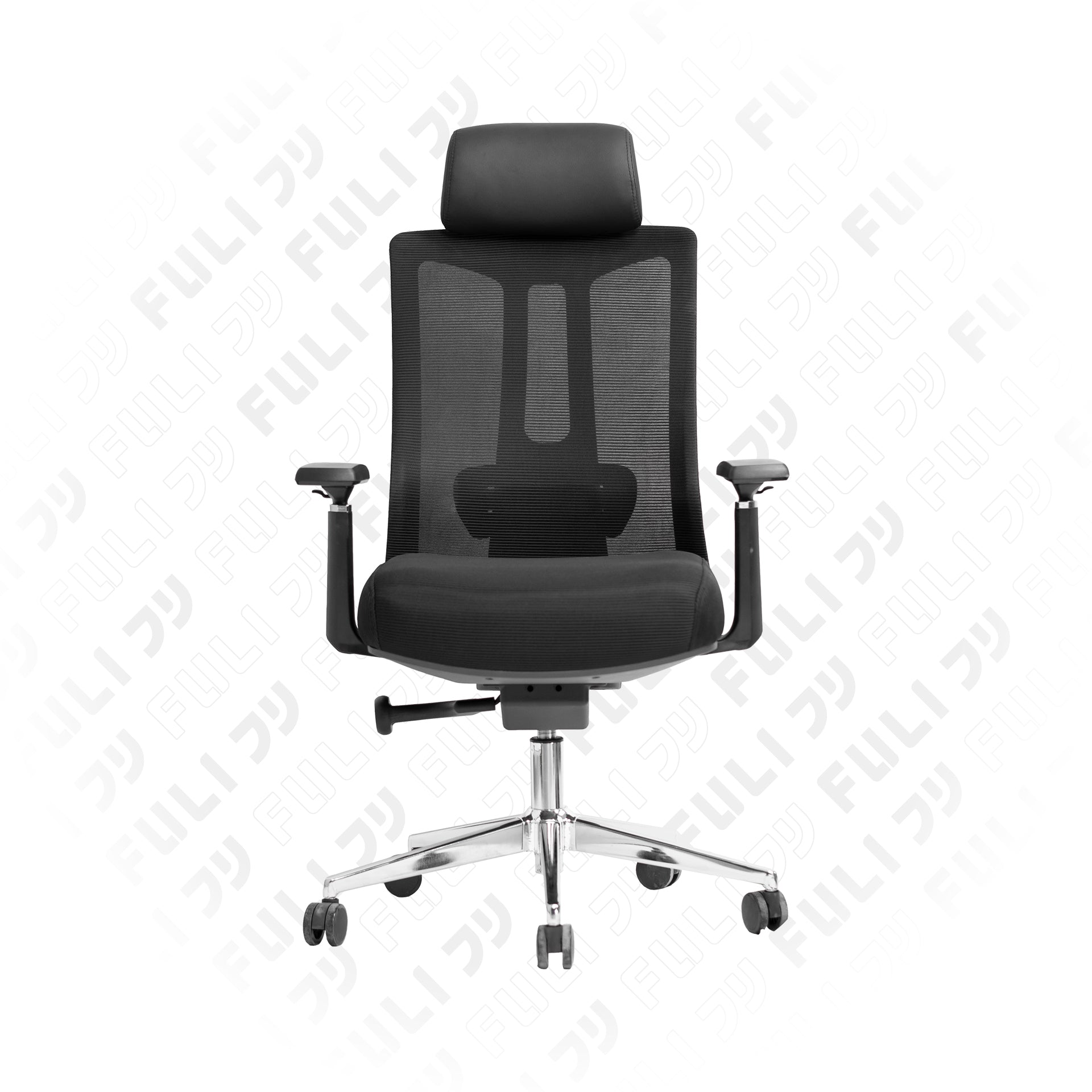 เซตนั่งฟินผ่อนคลายสบายตัว | FULI M9 Expert Posture ErgoMesh Office Chair - Black + Ergonomic Smart Massager Mattress