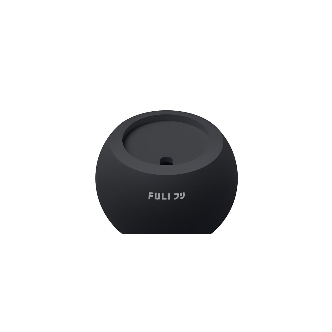 แท่นชาร์จซิลิโคนรองรับ MagSafe - สีดำ | FULI Silicone Charger Dock Stand for MagSafe - Black