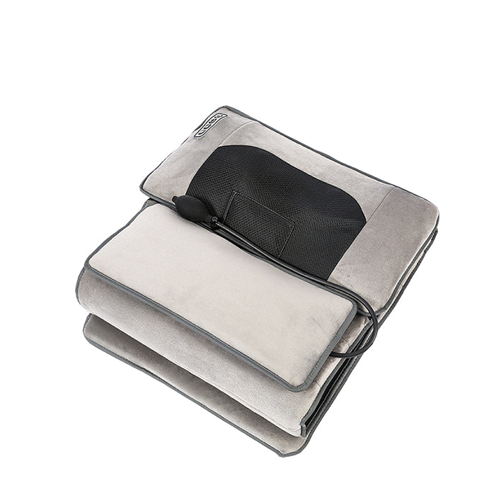 เซตเก้าอี้นวด เพื่อสุขภาพ สีดำ FULI Ergonomic Smart Massager Mattress + FULI X8 ErgoChair Black