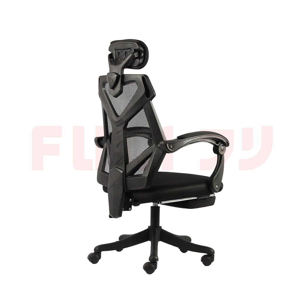 เซตหลับสบาย FULI X8 ErgoChair + 4D Smart Eye Massager - Black ดำ
