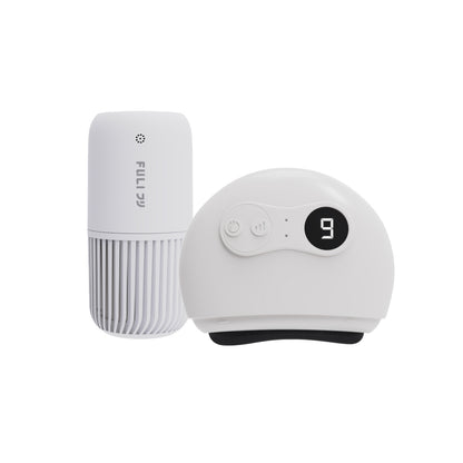 เซตอากาศสดชื่นหน้าเรียวใส FULI Smart Air Purifier + Natural Stone Electric Gua Sha