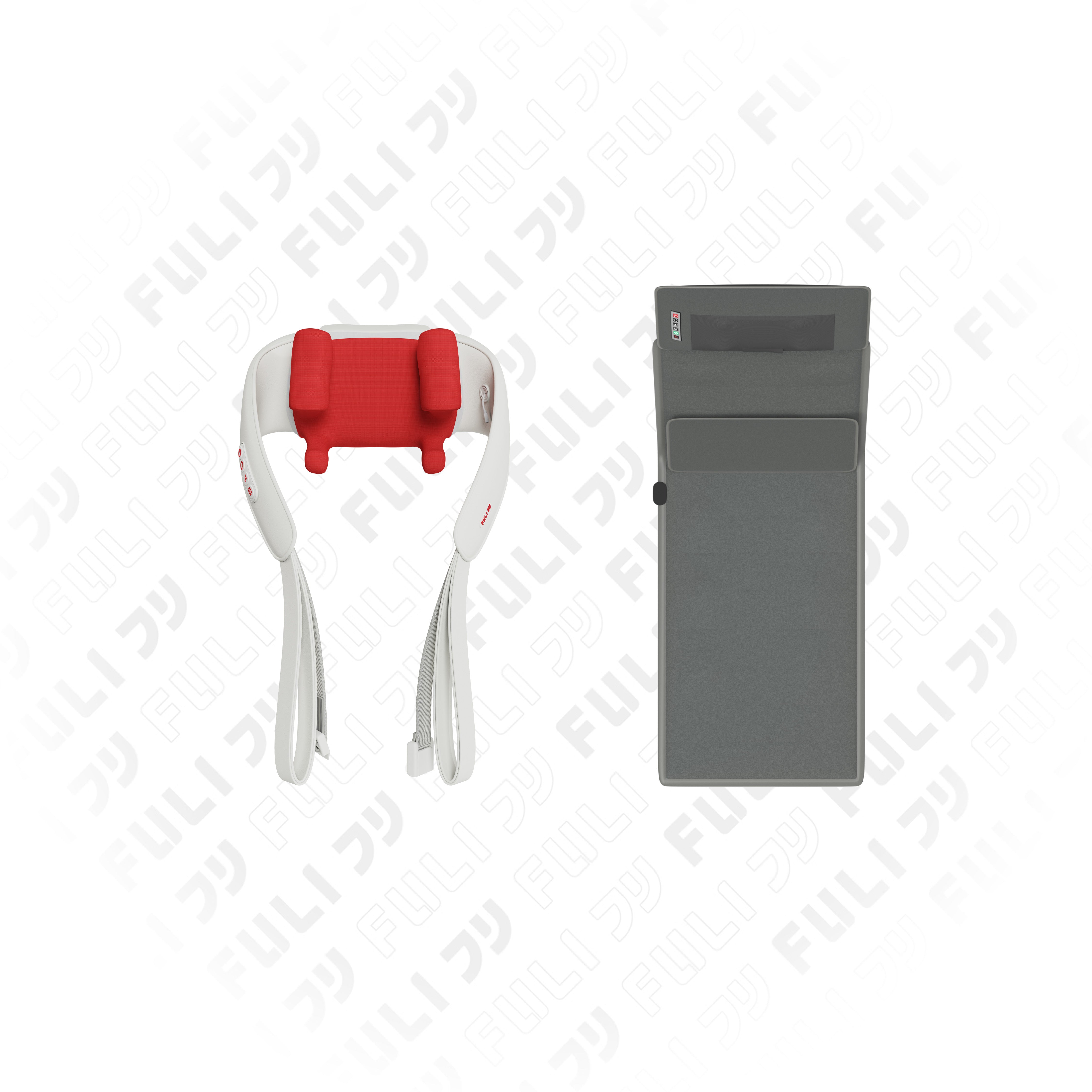 [PRE] เซตนวดคอบ่าไหล่ฟินสบายตัว | FULI Neck and Shoulder Massager + FULI Ergonomic Massager Mattress