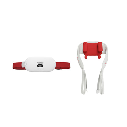 [PRE]เซตประคบอุ่นสบายคอบ่าไหล่ | FULI Intelligent Heating Wireless Massager + FULI Neck and Shoulder Massager