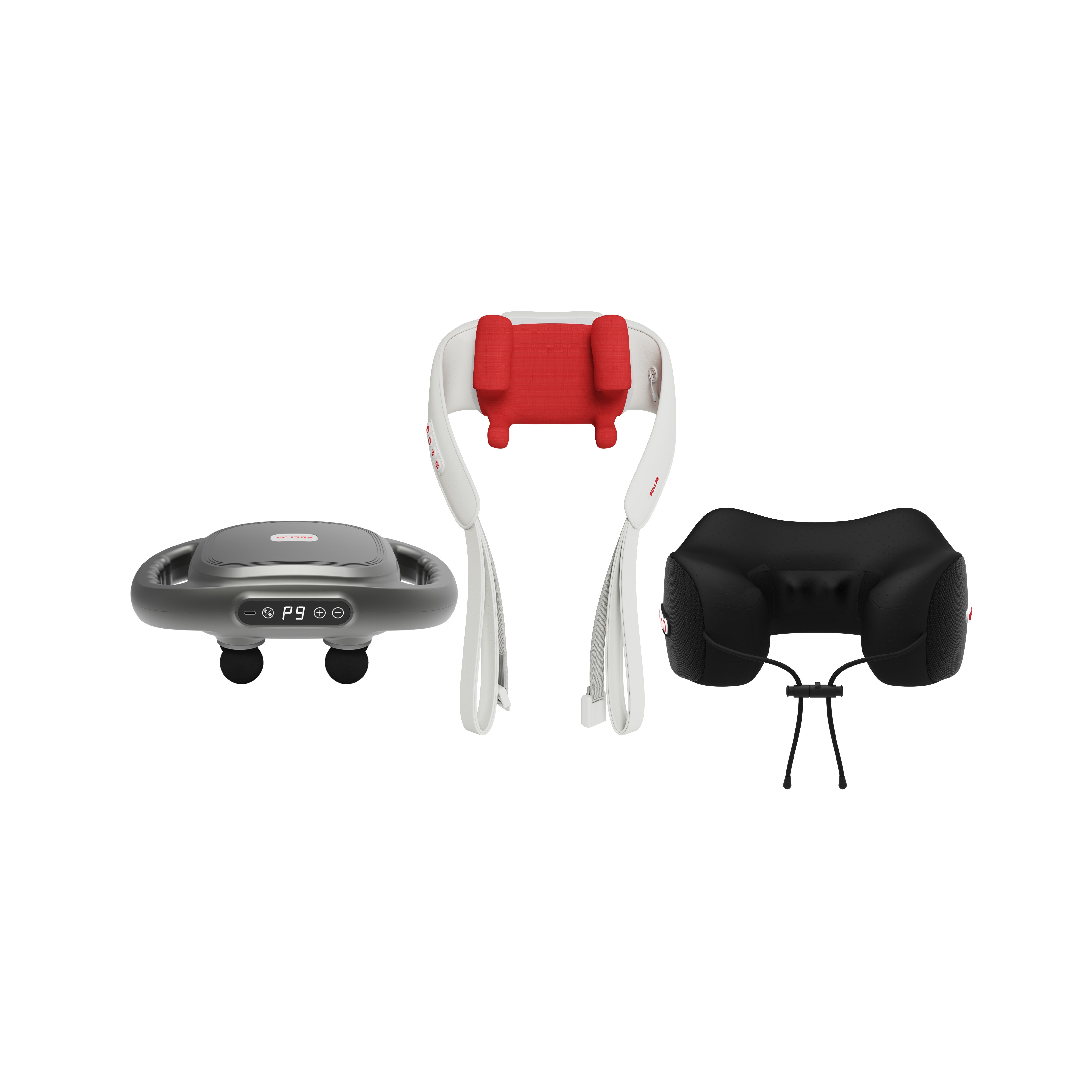 [PRE]เซตออฟฟิศซินโดรม | FULI MaxRelief Muscle Massager + FULI Cool Tech Massage Neck Pillow + FULI Neck and Shoulder Massager