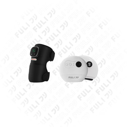 เซตคลายเมื่อยหน้าเรียว | FULI ThermoFlex Knee Massager + FULI Natural Stone Electric Gua Sha
