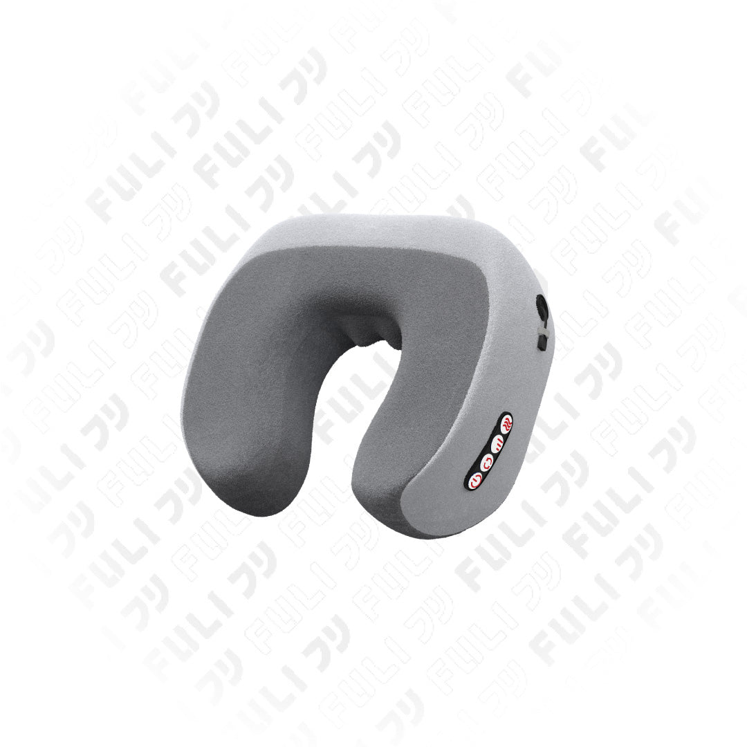 เซตหน้าสะอาด นวดหน้าและคอ | FULI Sonic Facial SPA Cleansing Brush + FULI Natural Stone Electric Gua Sha + FULI Ergo Massage Neck Pillow