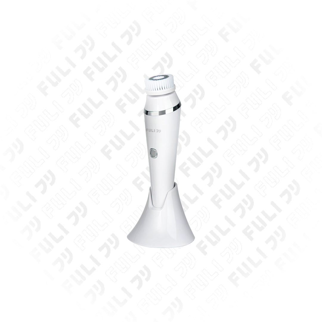 เซตหน้าสะอาด นวดหน้าและคอ | FULI Sonic Facial SPA Cleansing Brush + FULI Natural Stone Electric Gua Sha + FULI Ergo Massage Neck Pillow