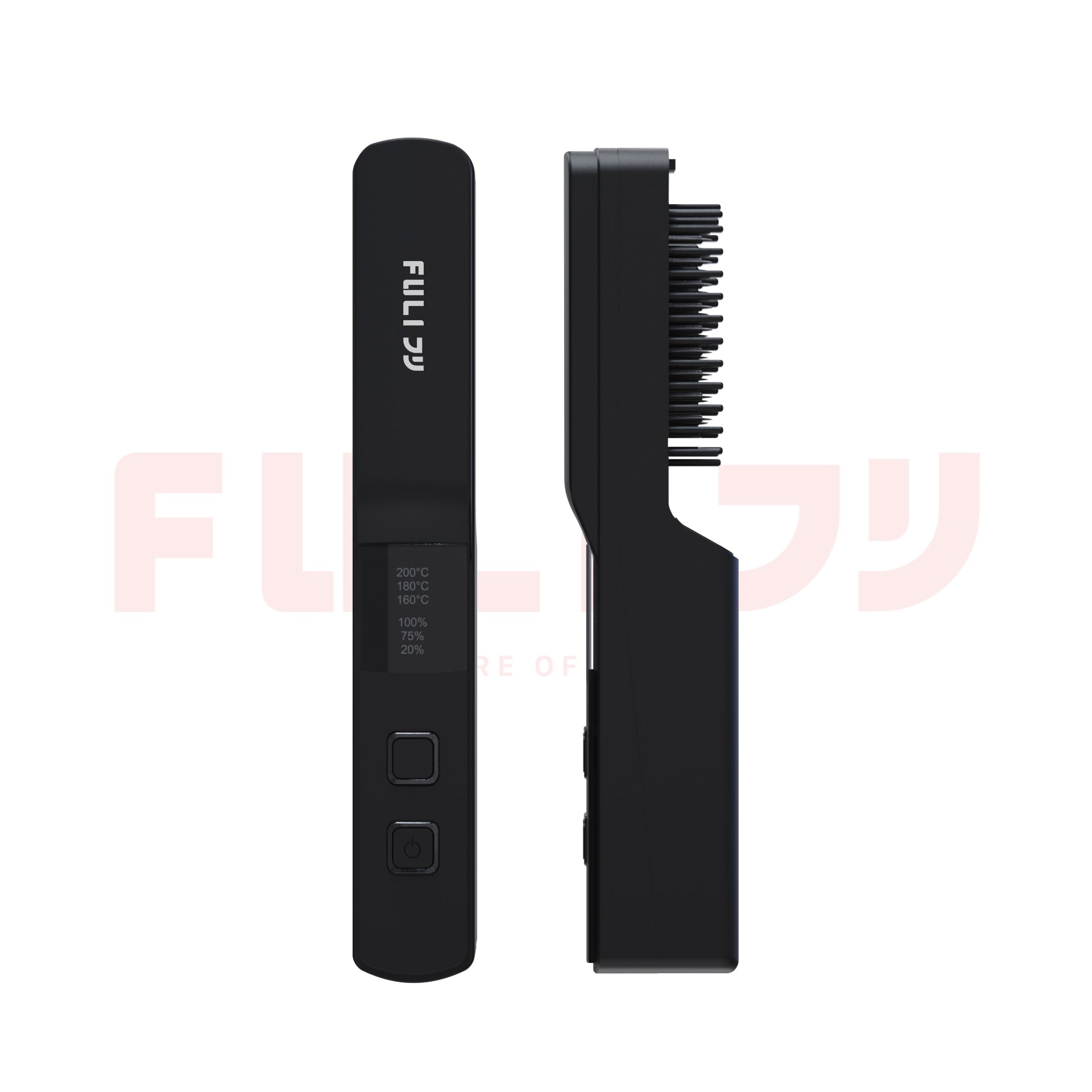 เซตหน้าผมสุดปัง FULI IONIC Styling Brush + 4D Smart Eye Massager